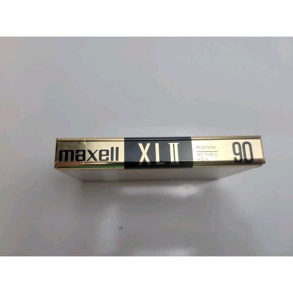Maxell XL-II 90-minute Blank Audio Cassette New Sealed! - Picture 4 of 6